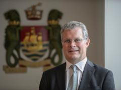 Bimco secretary general, Angus Frew.