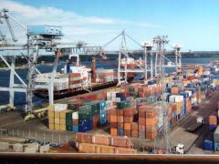 Tanzania’s port of Dar es Salaam.