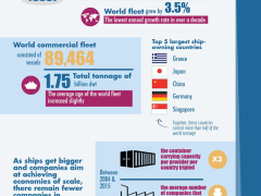 The global shipping fleet – Unctad infographic.