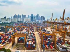 The Port of Singapore is currently the world’s second busiest container port in terms of total shipping tonnage. 