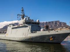 The ‘Meteoro’ is one of the world’s most advanced offshore patrol vessels.