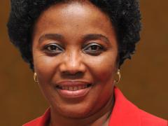 Deputy minister of tranport, Sindiswa Chikunga.