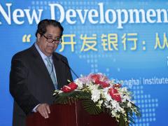 New Development Bank (NDB) bank president, Kundapur Kamath.