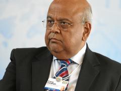 Newly re-appointed finance minister, Pravin Gordhan.