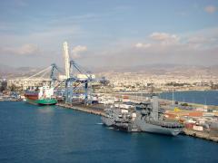 Cypriot port of Limassol.