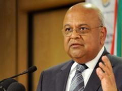 Finance minister Pravin Gordhan