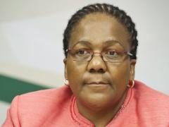 Minister of Transport, Dipuo Peters.