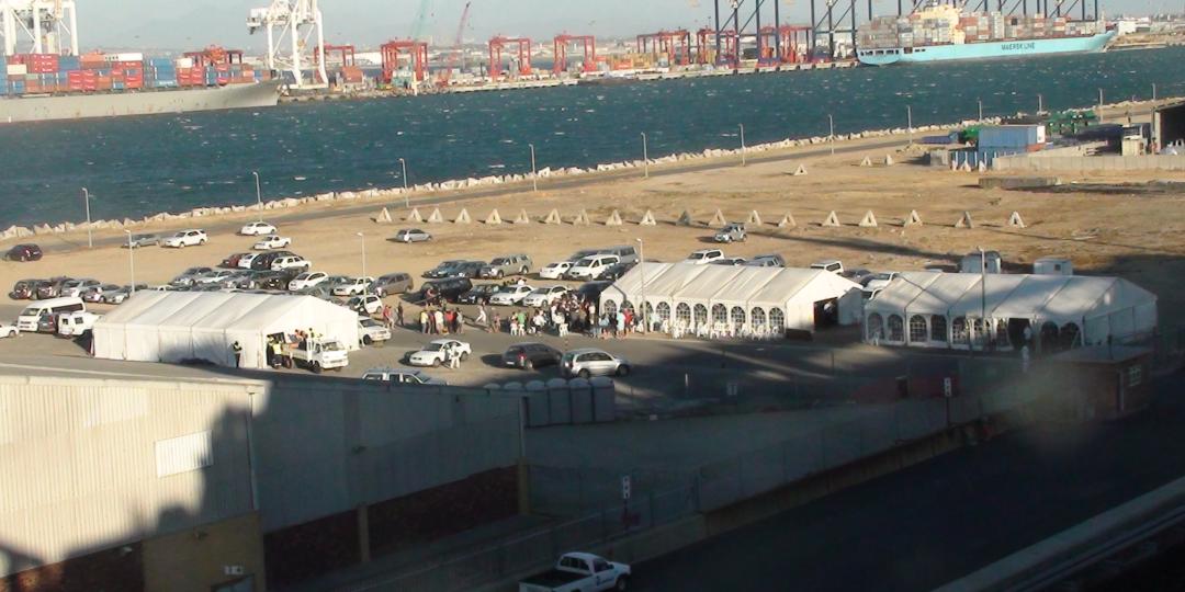 The Eastern Mole of the Port of Cape Town is the site of the new Burgan fuel storage project.