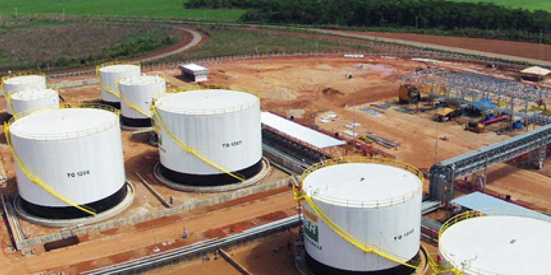 The new Matola terminal in Mozambique.