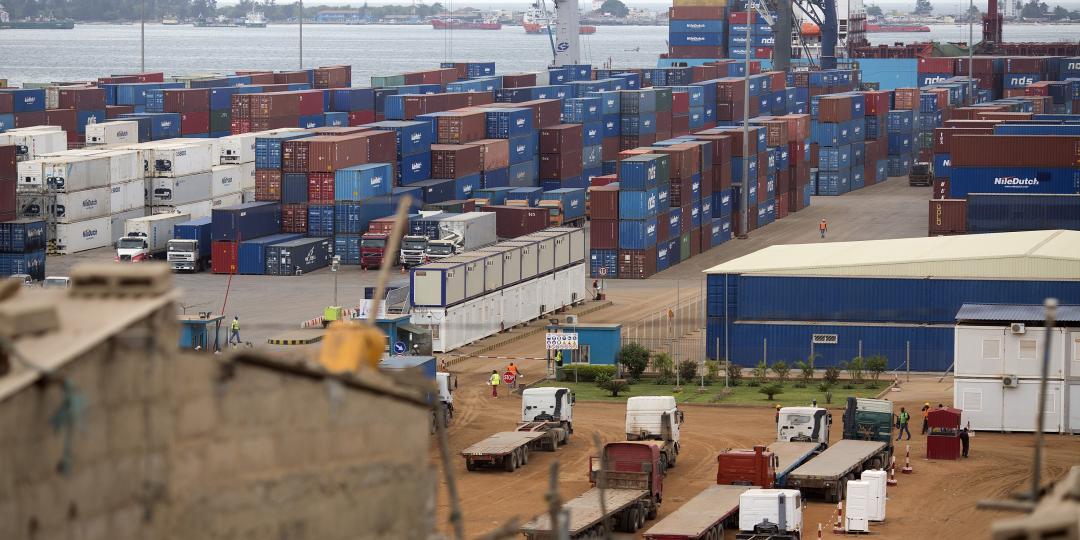 The port of Luanda was highlighted as showing the biggest improvement in productivity for developing countries.