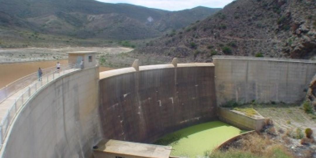 The Pietersfontein dam in the Western Cape.