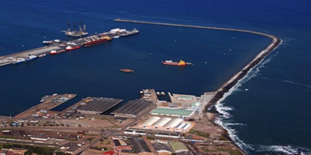 The new container terminal is projected to have the capacity to handle 1 million TEUs once completed.