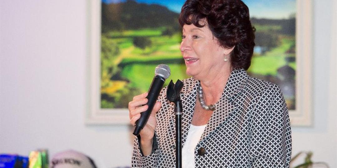 Stellenbosch mayor, Gesie van Deventer.