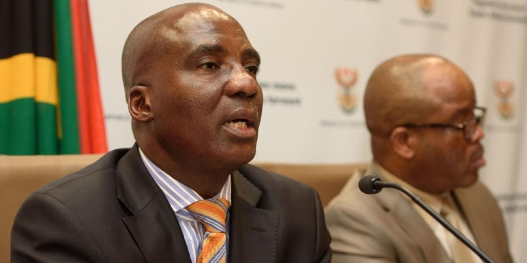 Minister of Transport, Joe Maswanganyi.