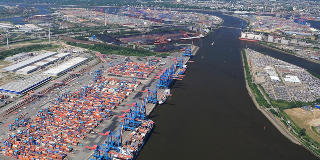 The Port of Hamburg.