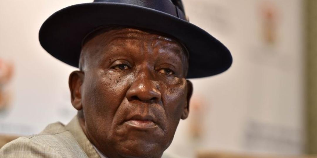 Police minister, Bheki Cele.