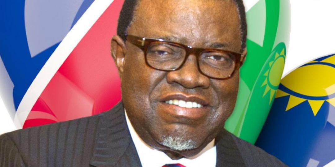 Namibia Prime Minister Hage Geingob.