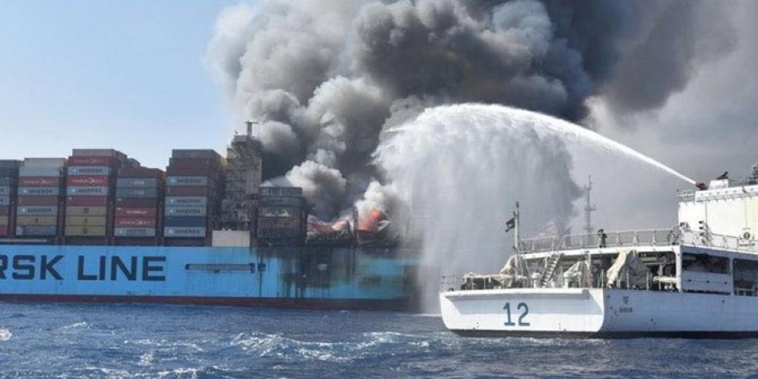 The fire-stricken Maersk Honam is set for rebuild.