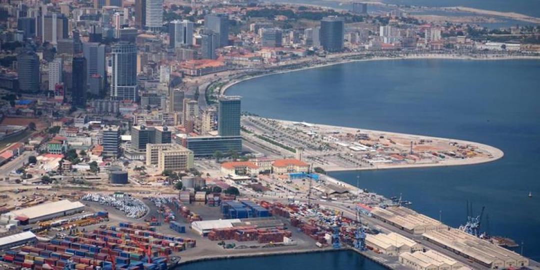 The port of Luanda in Angola.