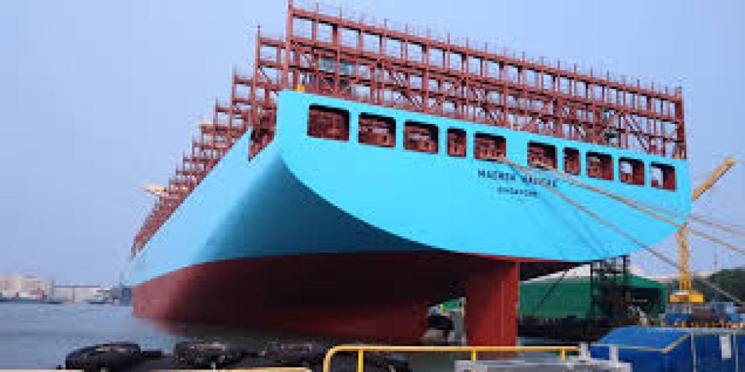 The new Maersk Halifax is one of eleven H-class vessels in the Maersk fleet with a nominal capacity of 15 226 TEU.