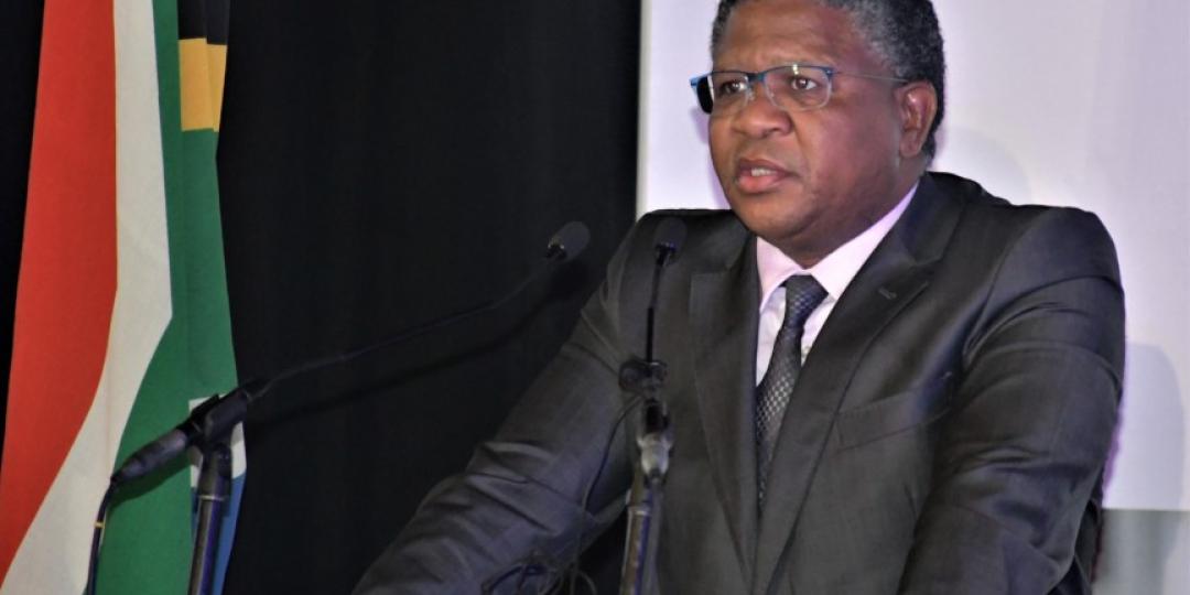 South African Transport Minister, Fikile Mbalula. 