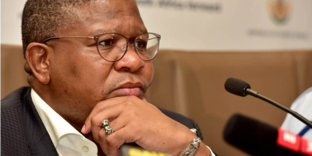 Minister of Transport, Fikile Mbalula