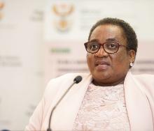 Minister of Labour, Mildred Oliphant.