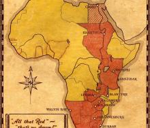 The original plan for the Cape to Cairo rail line. It laid the foundations of the north-south trade corridor which today hubs through Gauteng. (Wikipedia)