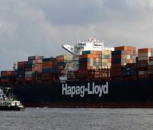There was a fire onboard the Hapag-Lloyd Yantian Express earlier this year.