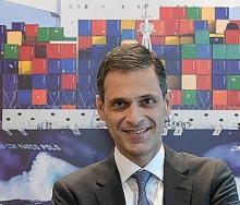 Rodolphe Saadé, chairman and CEO of the CMA CGM group.